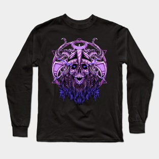 Skull Viking Long Sleeve T-Shirt